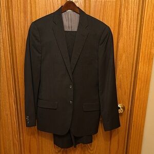 Men's Gray Pinstripe Suit